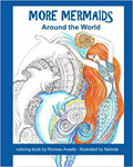 More Mermaids Around the World coloring book